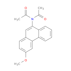 Acetamide,N-acetyl-N-(3-methoxy-9-phenanthrenyl)-