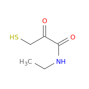 Propanamide, N-ethyl-3-mercapto-2-oxo-