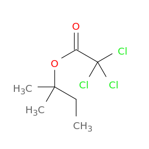 Acetic acid, trichloro-, 1,1-dimethylpropyl ester