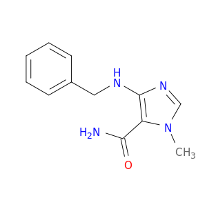 1H-Imidazole-5-carboxamide, 1-methyl-4-[(phenylmethyl)amino]-