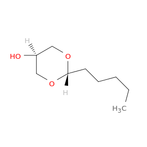 1,3-Dioxan-5-ol, 2-pentyl-, trans-