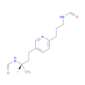 Formamide, N-[3-[5-[(3S)-3-(formylamino)butyl]-2-pyridinyl]propyl]-