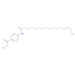 N-[4-(2-溴乙酰基)苯基]十六烷酰胺
