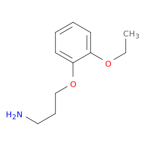 1-Propanamine,3-(2-ethoxyphenoxy)-