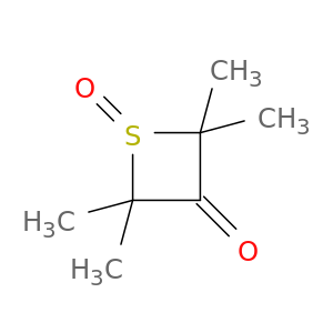 3-Thietanone, 2,2,4,4-tetramethyl-, 1-oxide