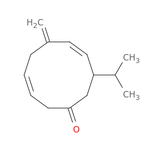 3,7-Cyclodecadien-1-one, 6-methylene-9-(1-methylethyl)-, (3Z,7E)-