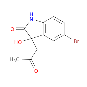 5-溴-1,3-二氢-3-羟基-3-(2-氧丙基)-2H-吲哚-2-一