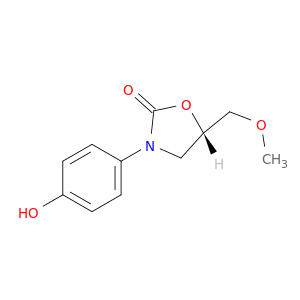 (S)-3-(4-羟基苯基)-5-(甲氧基甲基)-2-噁唑烷酮
