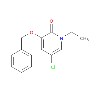 3-(Benzyloxy)-5-chloro-1-ethylpyridin-2-one