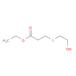 Propanoic acid, 3-[(2-hydroxyethyl)thio]-, ethyl ester