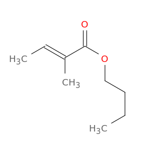 (E)-2-甲基-2-丁烯酸丁酯