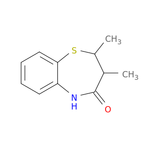 1,5-Benzothiazepin-4(5H)-one, 2,3-dihydro-2,3-dimethyl-