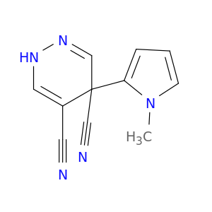 4,5-Pyridazinedicarbonitrile, 1,4-dihydro-4-(1-methyl-1H-pyrrol-2-yl)-