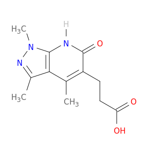3-{1,3,4-Trimethyl-6-oxo-1H,6H,7H-pyrazolo[3,4-b]pyridin-5-yl}propanoic Acid