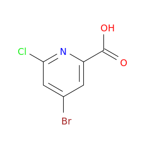 2-氯-4-溴-6-吡啶甲酸