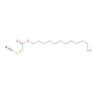 dodecyl thiocyanatoacetate