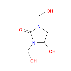 2-Imidazolidinone, 4-hydroxy-1,3-bis(hydroxymethyl)-
