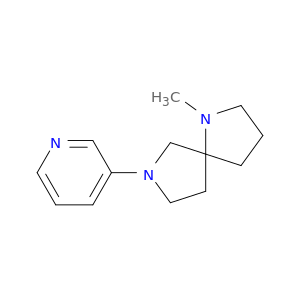 1,7-Diazaspiro[4.4]nonane, 1-methyl-7-(3-pyridinyl)-