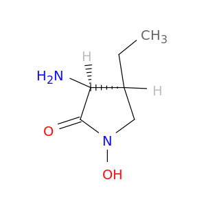 2-Pyrrolidinone, 3-amino-4-ethyl-1-hydroxy-, cis-