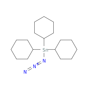 Stannane, azidotricyclohexyl-