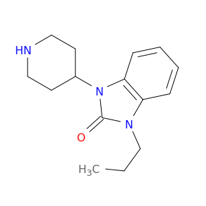 2H-Benzimidazol-2-one, 1,3-dihydro-1-(4-piperidinyl)-3-propyl-