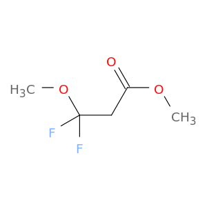 Propanoic acid, 3,3-difluoro-3-methoxy-, methyl ester