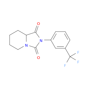 Imidazo[1,5-a]pyridine-1,3(2H,5H)-dione,tetrahydro-2-[3-(trifluoromethyl)phenyl]-