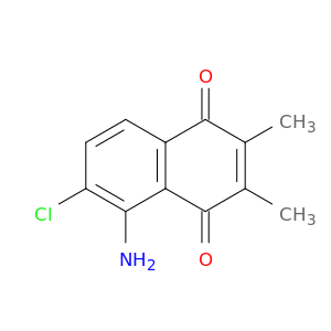 1,4-Naphthalenedione, 5-amino-6-chloro-2,3-dimethyl-