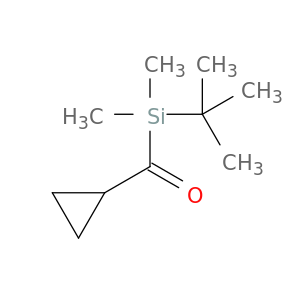Silane, (cyclopropylcarbonyl)(1,1-dimethylethyl)dimethyl-
