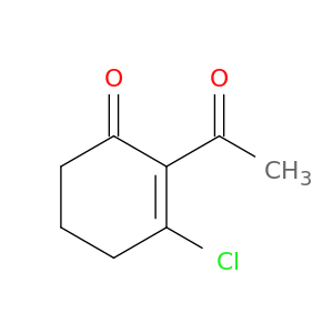 2-Cyclohexen-1-one, 2-acetyl-3-chloro-