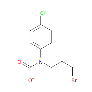 Carbanilic acid,p-chloro-, 3-bromopropyl ester (8CI)