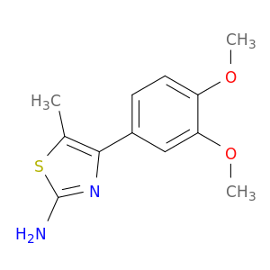4-(3,4-Dimethoxyphenyl)-5-methyl-1,3-thiazol-2-amine