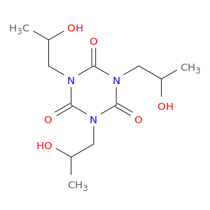 1,3,5-Triazine-2,4,6(1H,3H,5H)-trione, 1,3,5-tris(2-hydroxypropyl)-