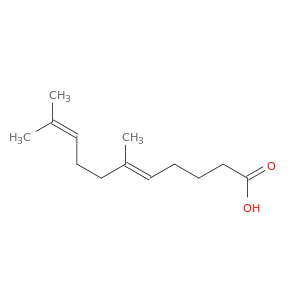 5,9-Undecadienoic acid, 6,10-dimethyl-, (5E)-