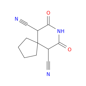 7,9-Dioxo-8-azaspiro[4.5]癸烷-6,10-二羰基腈