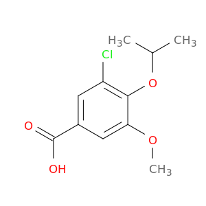 3-氯-5-甲氧基-4-(1-甲基乙氧基)苯甲酸