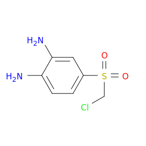 1,2-Benzenediamine, 4-[(chloromethyl)sulfonyl]-