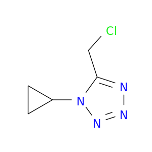 5-(chloromethyl)-1-cyclopropyl-1H-1,2,3,4-tetrazole