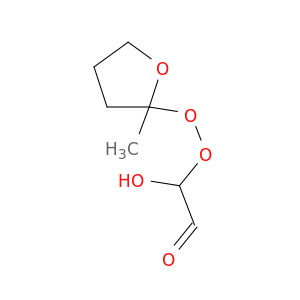 Acetaldehyde, hydroxy[(tetrahydro-2-methyl-2-furanyl)dioxy]-