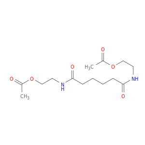 Hexanediamide, N,N'-bis[2-(acetyloxy)ethyl]-