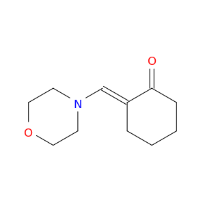 Cyclohexanone, 2-(4-morpholinylmethylene)-, (E)-