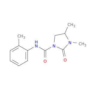 1-Imidazolidinecarboxamide, 3,4-dimethyl-N-(2-methylphenyl)-2-oxo-