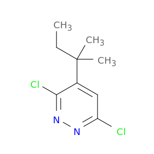 Pyridazine,3,6-dichloro-4-(1,1-dimethylpropyl)-