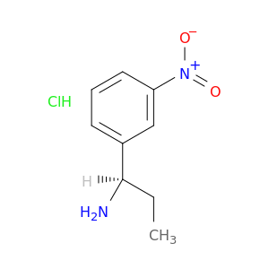 (1R)-1-(3-nitrophenyl)propan-1-amine hydrochloride
