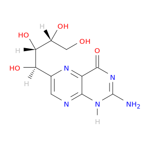 4(1H)-Pteridinone, 2-amino-6-[(1R,2S,3R)-1,2,3,4-tetrahydroxybutyl]-