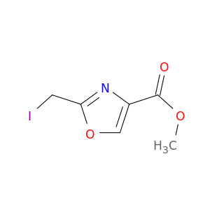 4-Oxazolecarboxylicacid, 2-(iodomethyl)-, methyl ester