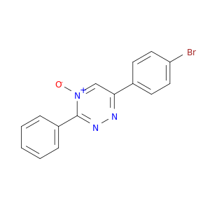 1,2,4-Triazine, 6-(4-bromophenyl)-3-phenyl-, 4-oxide