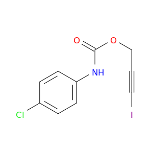 Carbamic acid, (4-chlorophenyl)-, 3-iodo-2-propynyl ester
