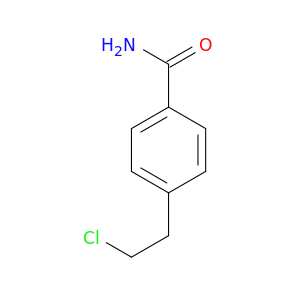 4-(2-chloroethyl)benzamide