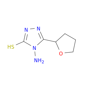 4-amino-5-(oxolan-2-yl)-4H-1,2,4-triazole-3-thiol